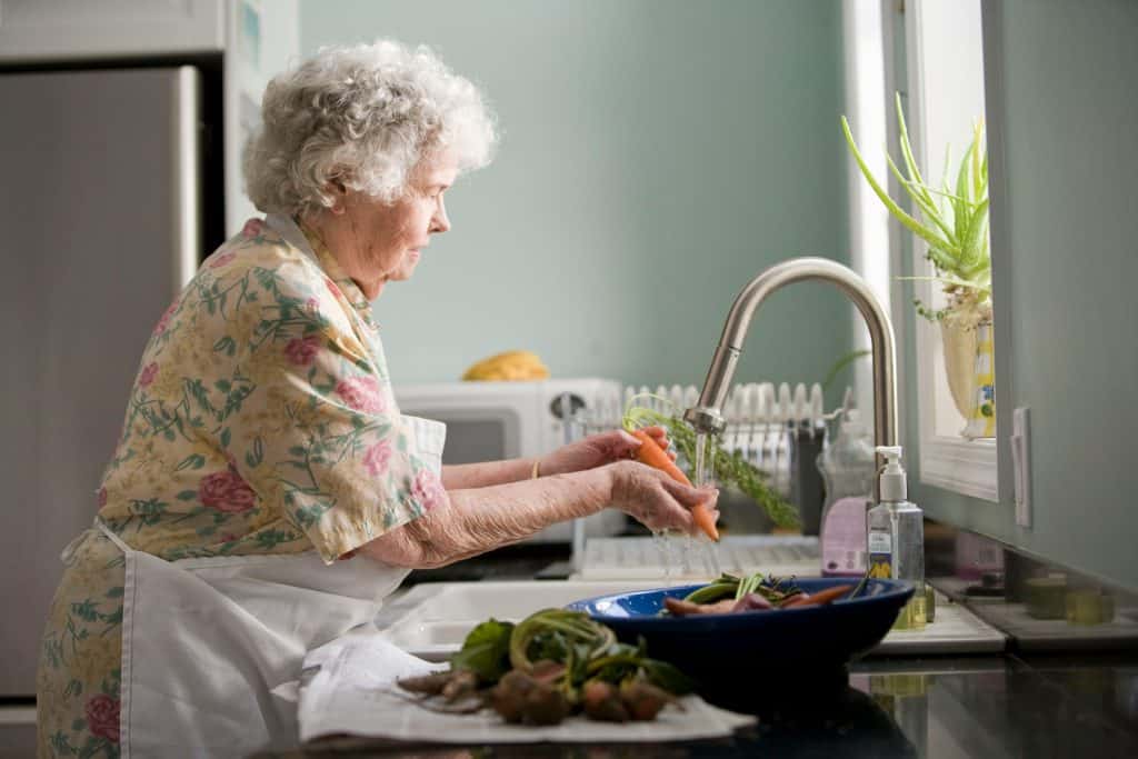 Seniors receiving home care in Lafayette, CO