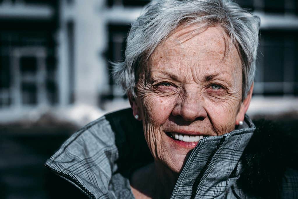 woman receiving non-medical home care in Lafayette, co
